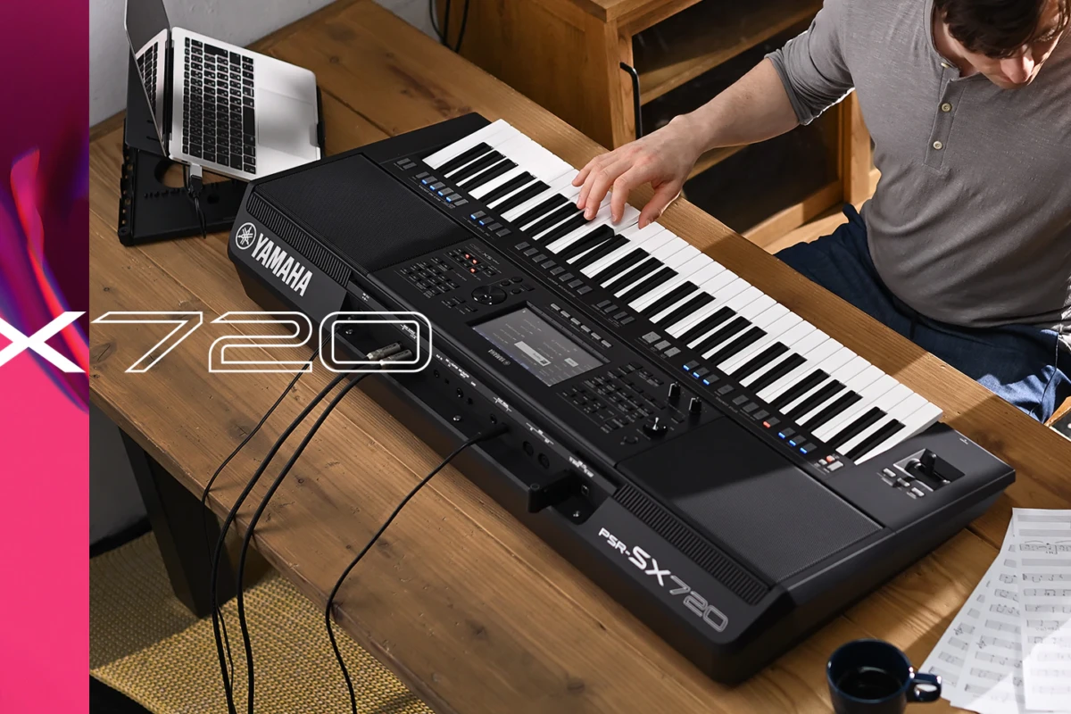 Yamaha PSR-SX720 - Novidade 1 PSR SX720