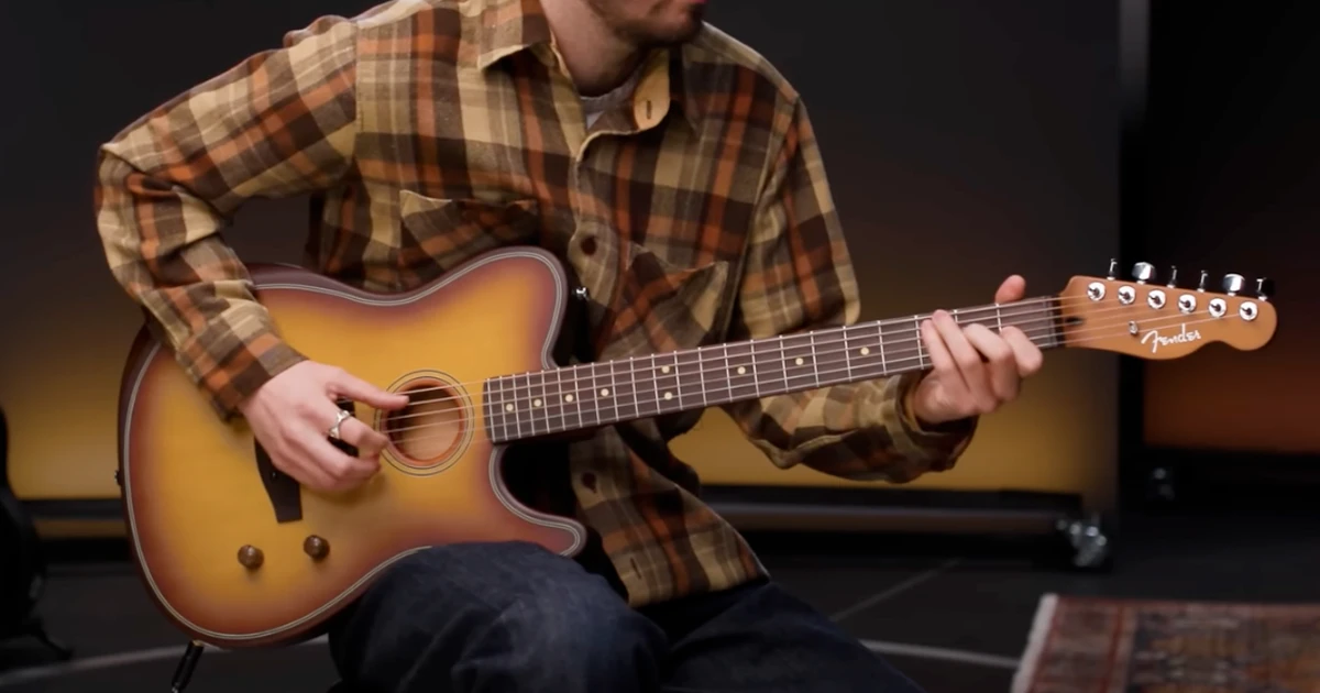 Fender Acoustasonic Standard Telecaster - Uma Revolução Sonora ao Teu Alcance 1 fender standard