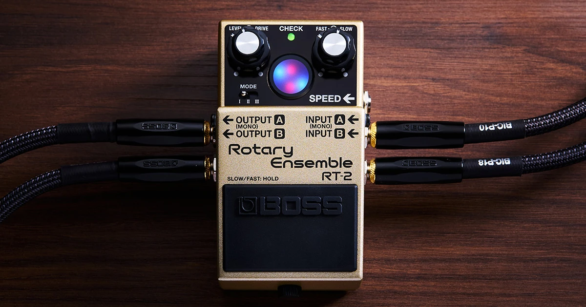 BOSS RT-2: O Pedal Giratório Que Transforma o Teu Som com Magia Vintage e Controlo Moderno 1 rt2 4