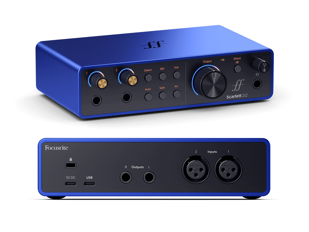 Focusrite Scarlett 2i2 Anniversary Edition: 40 anos de som lendário num design de colecionador 3 Scarlett 2i2 Anniversary Edition